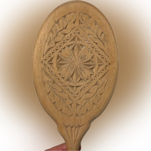 ✨Chip-Carve✨Heirloom✨Hand Mirror✨ - Picture 4 of 6